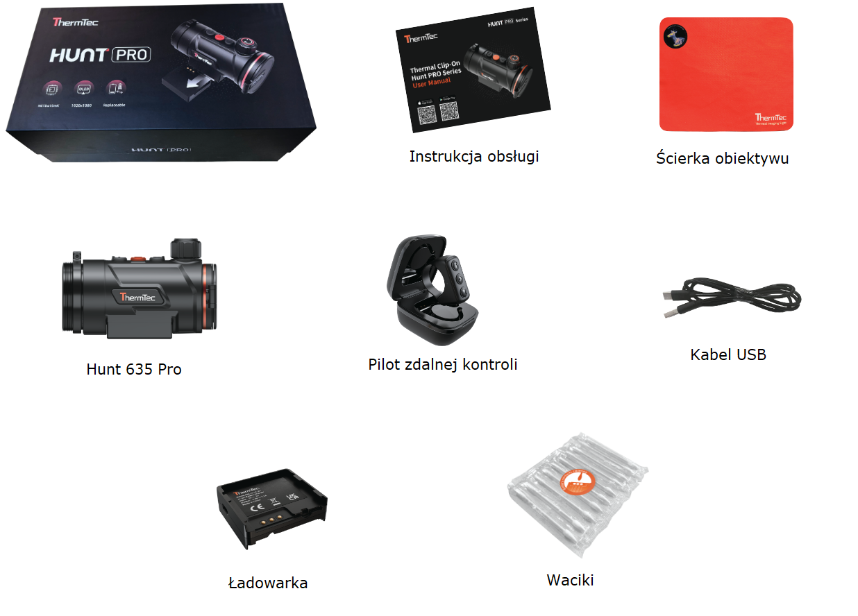 termowizyjna Pro ThermTec 635 Nasadka Hunt