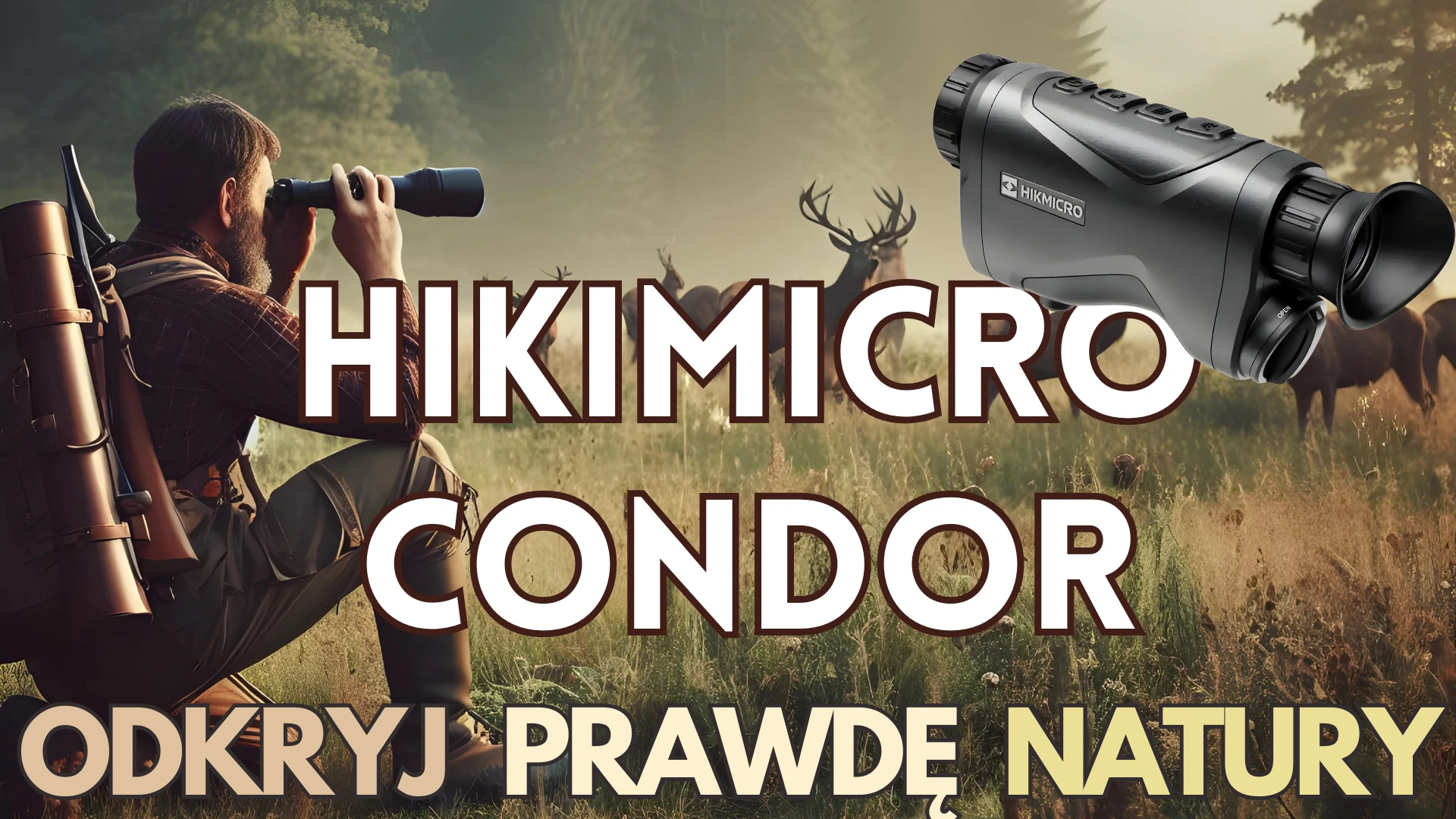 Hikmicro Condor – rewolucyjny monokular termowizyjny z dalmierzem