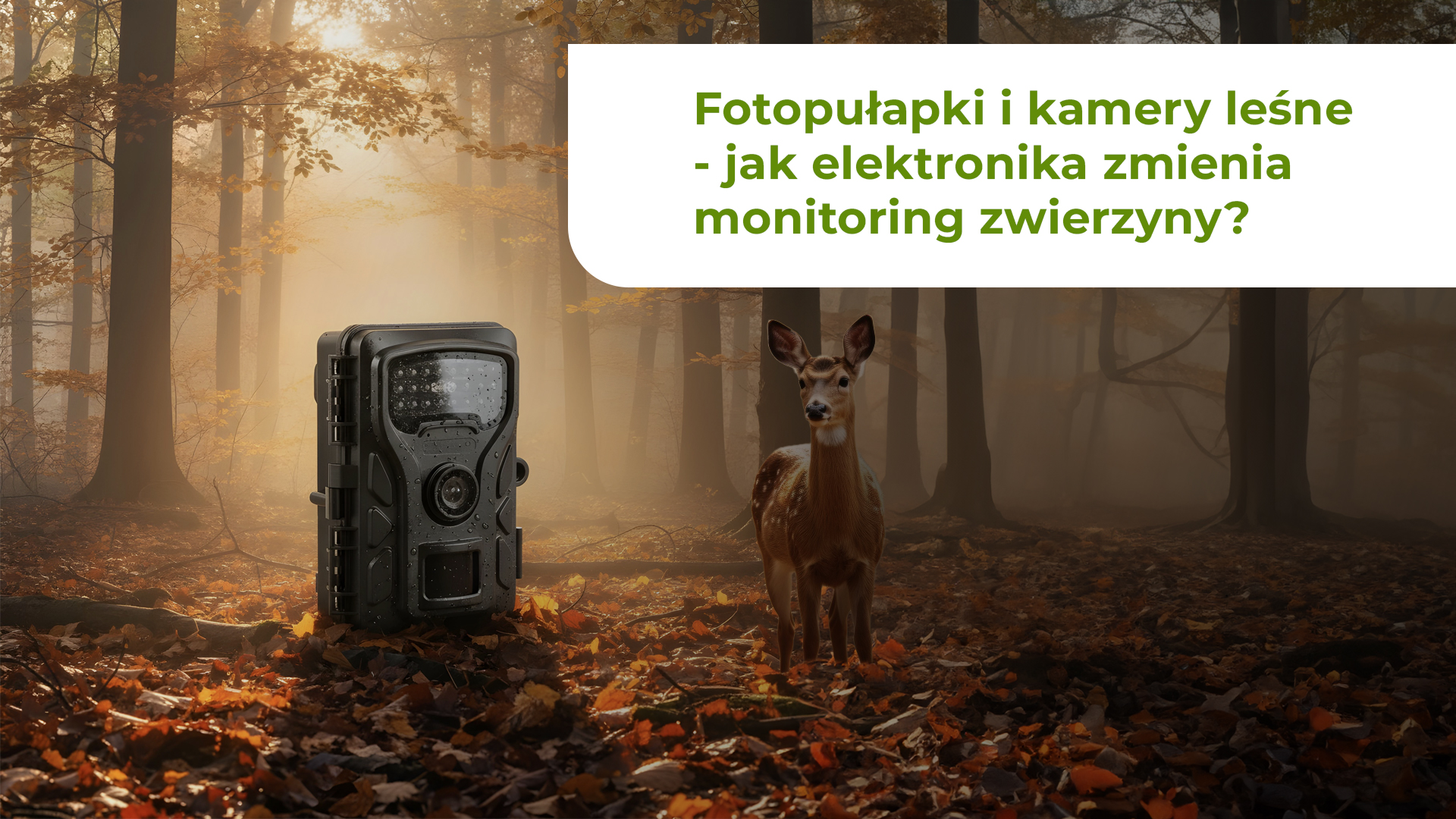 Fotopułapki i kamery leśne – jak elektronika zmienia monitoring zwierzyny?