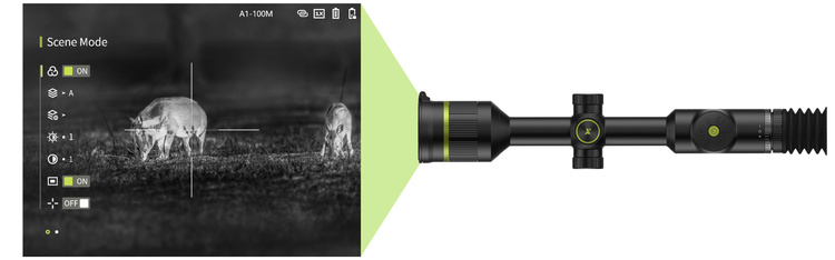 Celownik termowizyjny Luneta Pegasus PRO PFI-P435P Pixfra