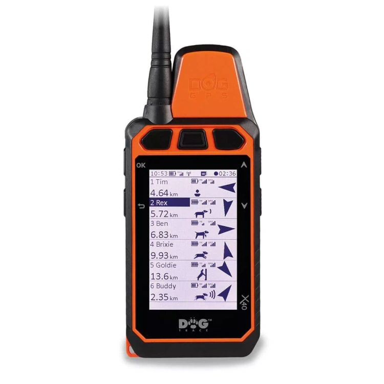 Odbiornik GPS dla psa DOGTRACE X40 – lokalizuj psy na polowaniu i w lesie