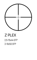 Luneta MeoPro R6 2,5-15x44 SFP - Z-Plex