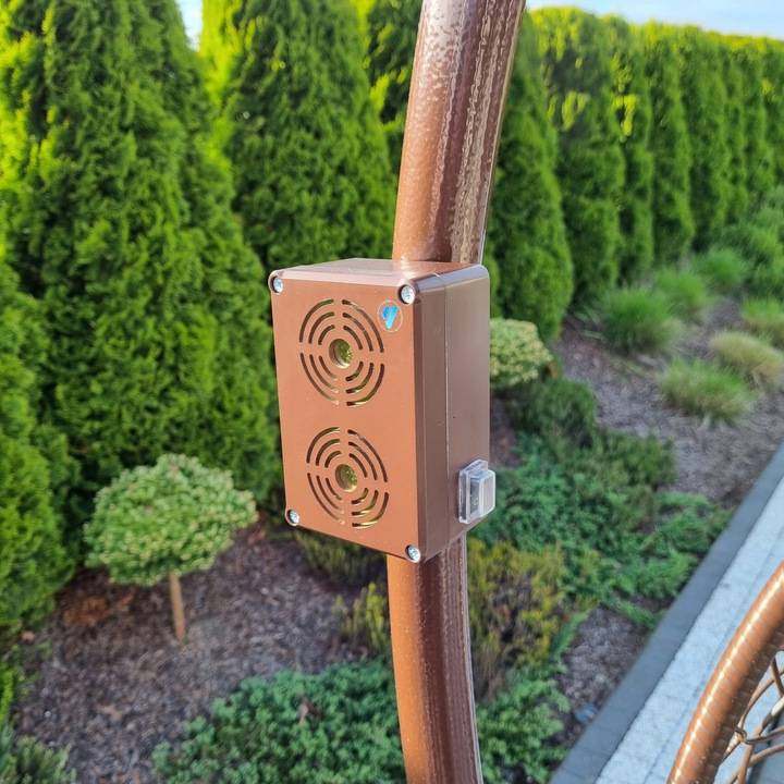 Odstraszacz myszy gryzoni kun szczurów na baterie Wodoodporny OB-02