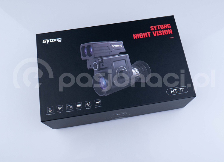 Najnowsza Nasadka noktowizyjna Noktowizor Sytong HT-77 LRF z dalmierzem