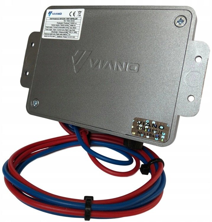 Radarowy samochodowy odstraszacz myszy, szczurów, kun, gryzoni Viano OS-04