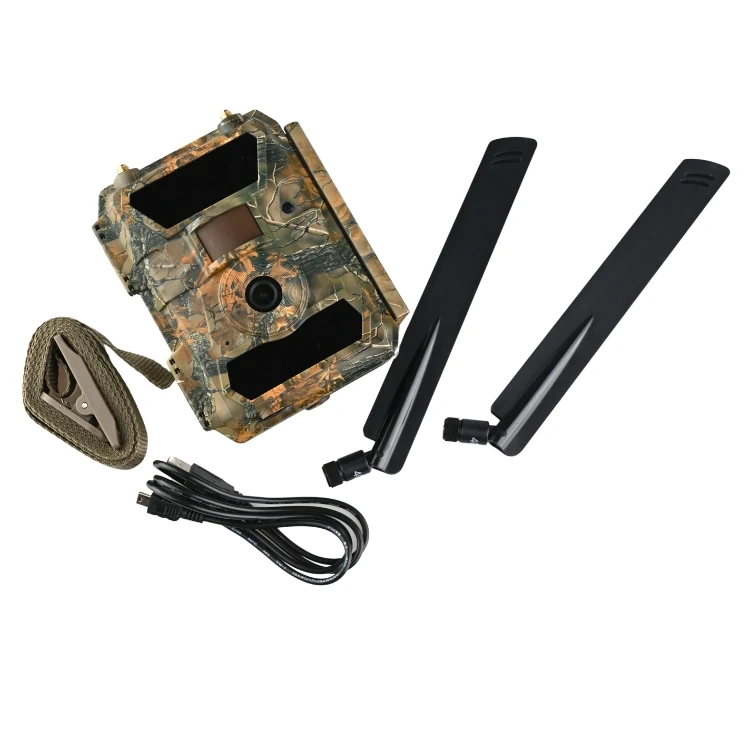 Zestaw Fotopułapka kamera leśna SF4.0 CG Pro 100° GSM 4G LTE 24MPX + 12XAA + SD 32GB