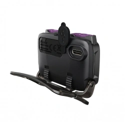 Latarka czołowa Fenix HL12R v2.0 fioletowa – lekka, mocna i ładowalna