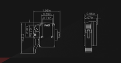 Montaż Infitac PM01 Na szynie Picatinny