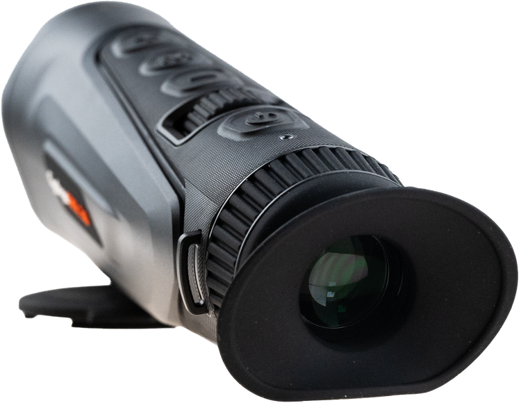 Monokular termowizyjny ThermTec Cyclops 335L 3.0 na nocne polowanie i poszukiwanie postrzałka