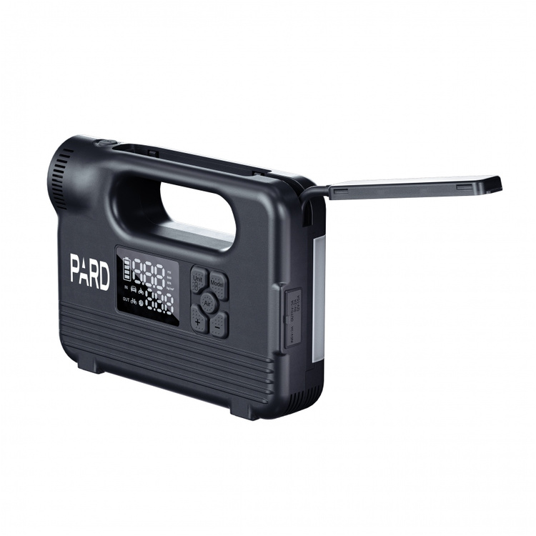 Wielofunkcyjny zasilacz awaryjny, pompka, latarka, powerbank, ładowarka Pard Ominx OM-1