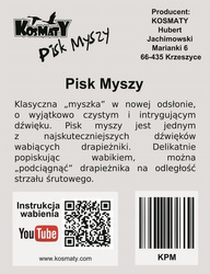 Wabik KOSMATY Pisk Myszy