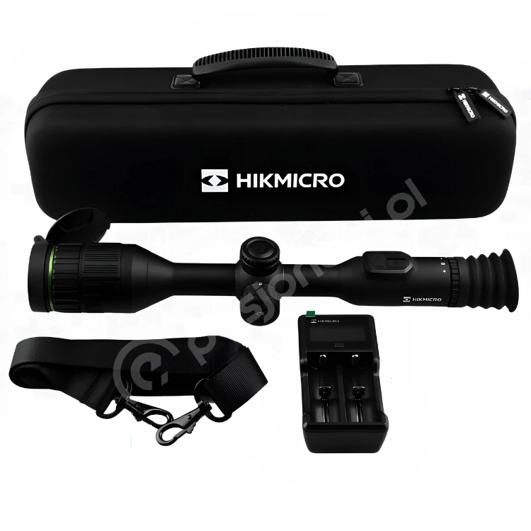 Alpex A50E 4K Hikmicro z uchwytem pod IR - noktowizor od obserwacji nocnej