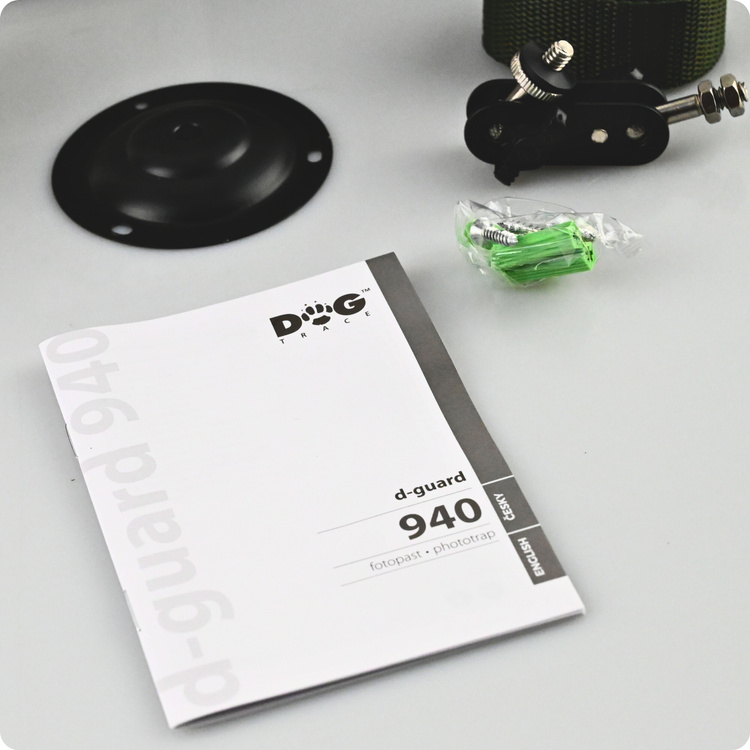 Zestaw Fotopułapka DOGTRACE D-Guard 940 + Karta SD 32GB + Baterie AA x4