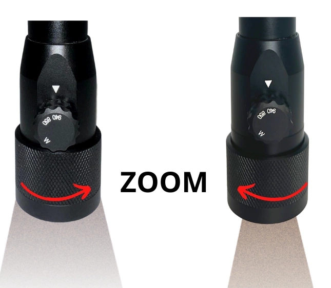 Luneta noktowizyjna z dalmierzem Nocpix NITE D70R + Iluminator X-Hog Pro