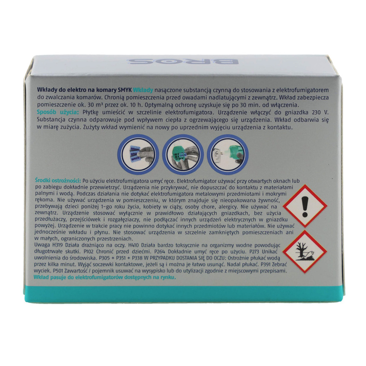 Zestaw 20 wkładów do elektrofumigatora BROS dla dzieci