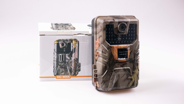 ZESTAW Fotopułapka KAMERA LEŚNA HC-900A 36Mpx 44 IR LED