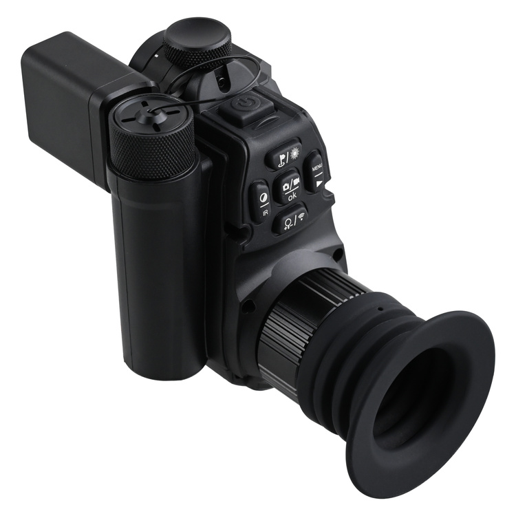 Zestaw nasadka nakładka noktowizyjna z dalmierzem PARD NV-007SP2 LRF 4K + akcesoria