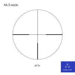 Delta Titanium HD 1,5-9x45 4A S 2023(MIL)