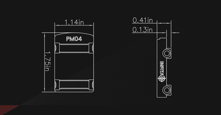 Montaż InfiTac PM04 - Montaż Aimpoint Acro