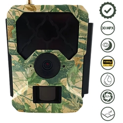 Zestaw Kamera Fotopułapka Predator Eye i001S Full-HD 4G LTE 30MPX + 8XAA + SD 32GB