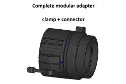 Adapter modułowy Rusan clamp 55 mm do nasadek noktowizyjnych termowizyjnych MAR-55