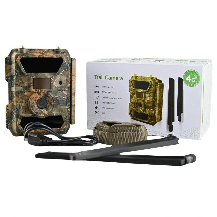 Zestaw Fotopułapka SF4.0P-CWG Pro 100° LTE + 12xAA + SD 32GB + SIM