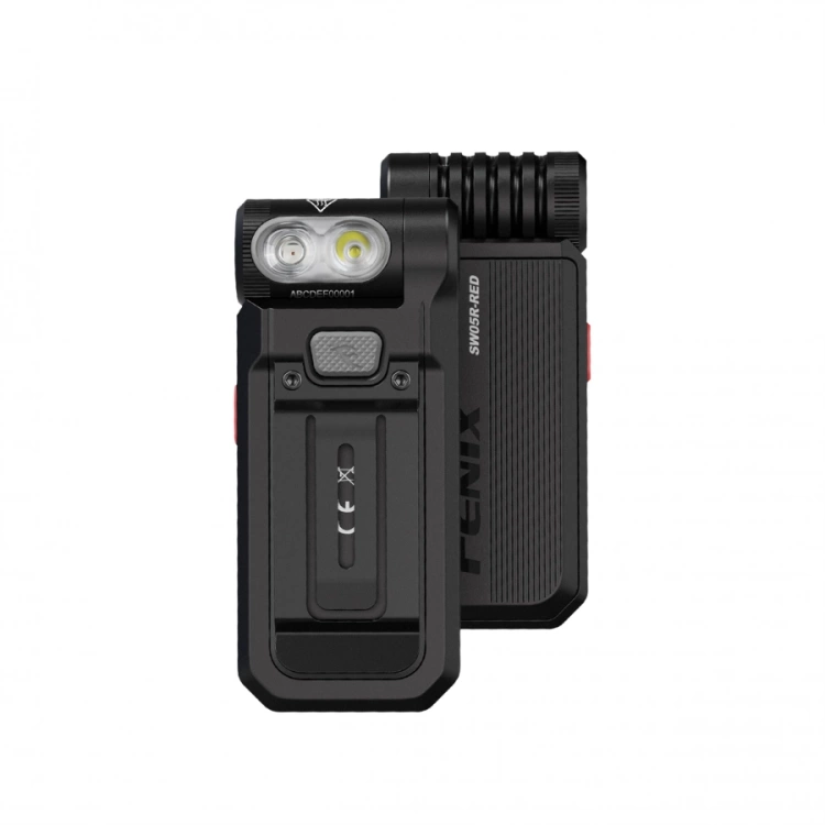 Latarka LED Fenix SW05R-RED czarna