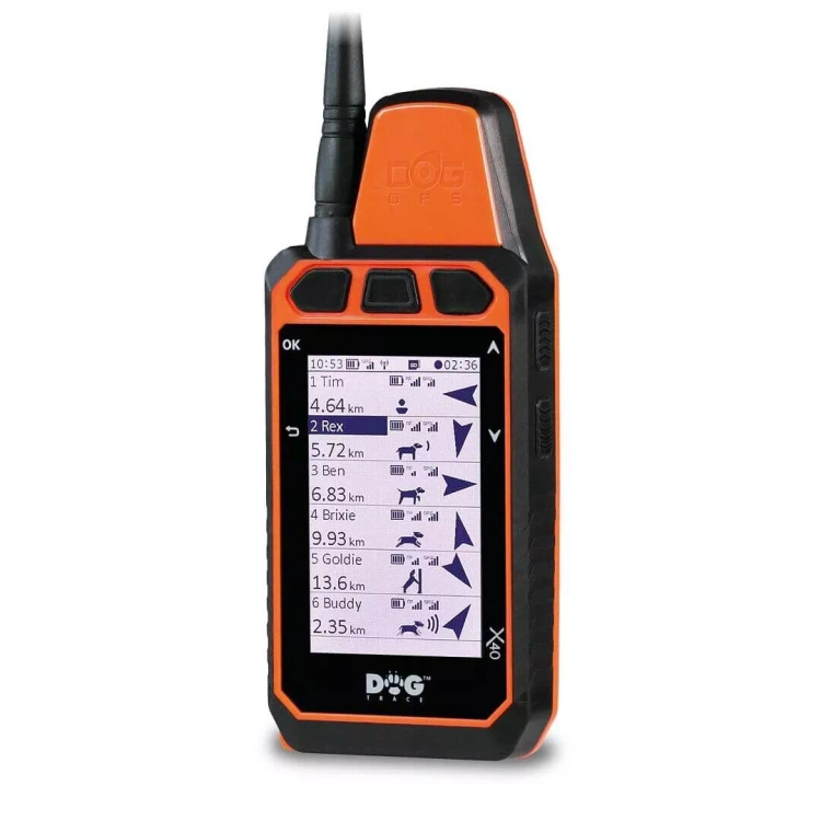 Odbiornik GPS dla psa DOGTRACE X40 – lokalizuj psy na polowaniu i w lesie