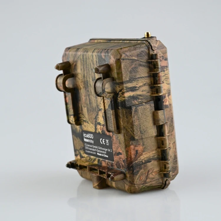 Zestaw Fotopułapka ICUEASY 4G/LTE GSM 8Mpx 6 diod IR 30m doświetlenia + Karta SD 32 GB + 8xAA