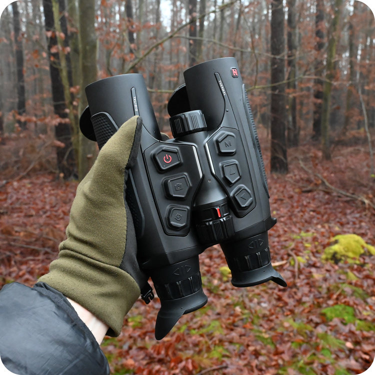 Multispektralna lornetka termowizyjna HIKMICRO Habrok 4K 2.0 HE25L