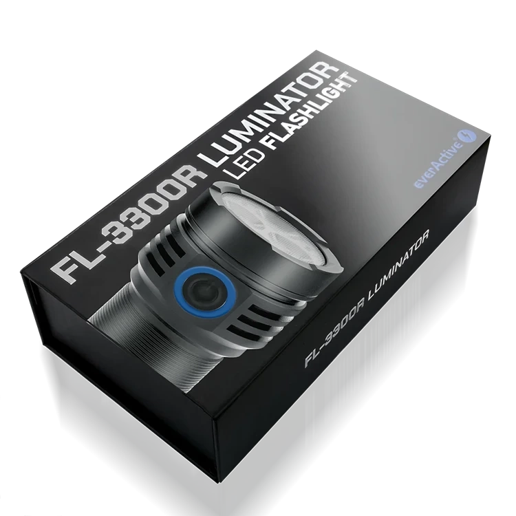 Ładowalna latarka ręczna LED everActive FL-3300R Luminator