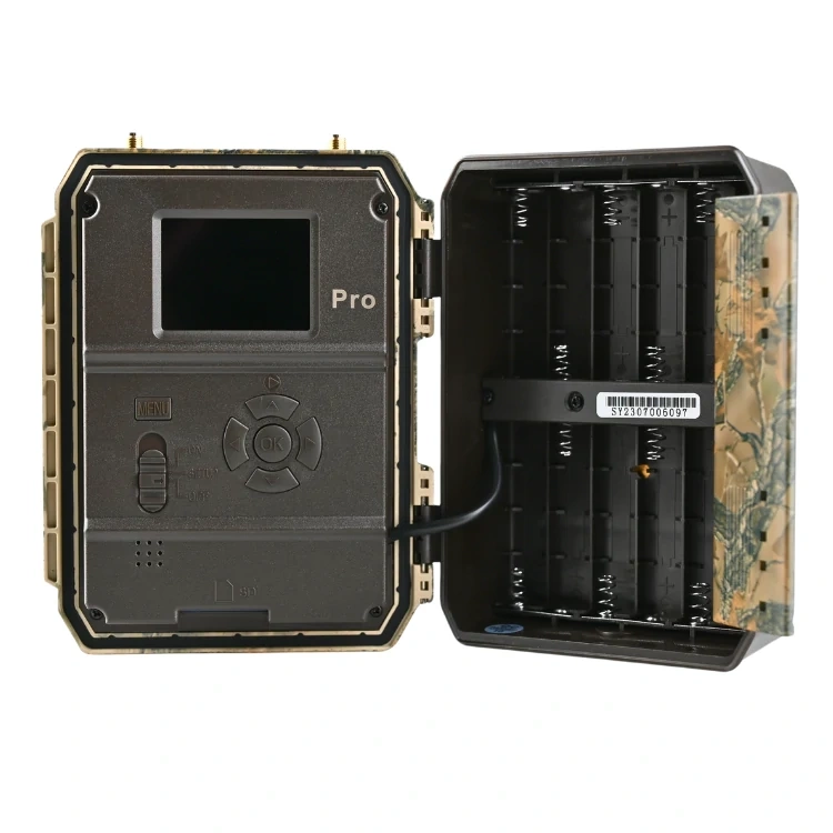 Zestaw Fotopułapka kamera leśna SF4.0 CG Pro 100° GSM 4G LTE 24MPX + 12XAA + SD 32GB