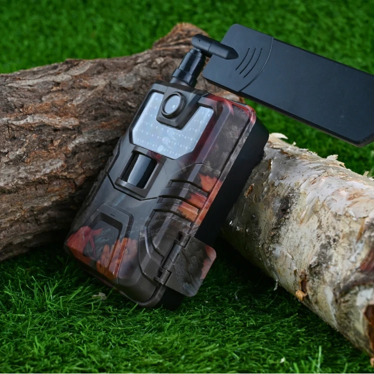 Zestaw Fotopułapka Kamera Leśna HC-900LTE GSM 16MPX +Karta SD 32 GB +8xAA