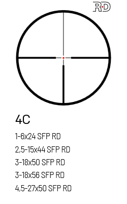 Luneta MeoPro R6 4,5-27x50 SFP RD - 4C