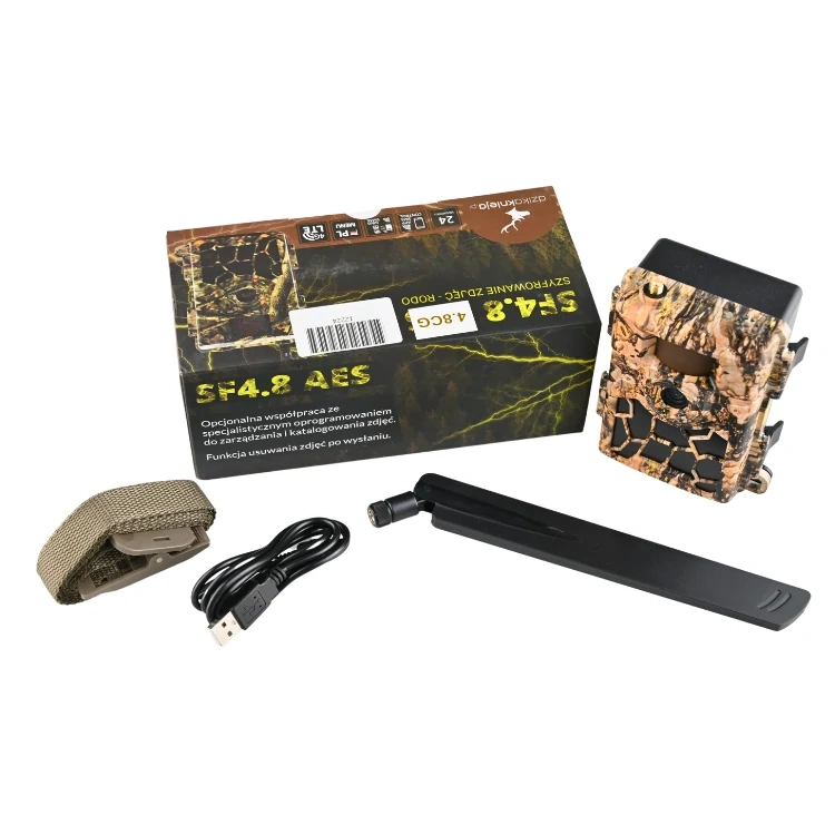 Fotopułapka Kamera leśna SF4.8AES PL RODO 24 Mpx 4G LTE GSM