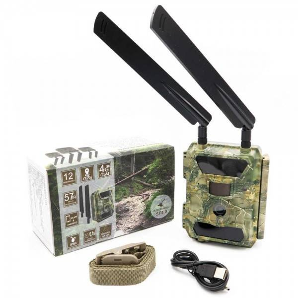 Fotopułapka Kamera Leśna SF4.0Pro AES GPS GSM 4G LTE 24MPX