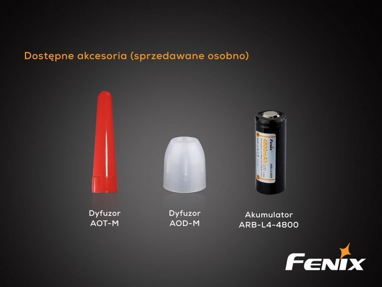 Latarka taktyczna LED Fenix PD40R V2.0