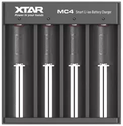 Ładowarka do akumulatorów cylindrycznych 18650 Li-ion / NiMH Xtar MC4S