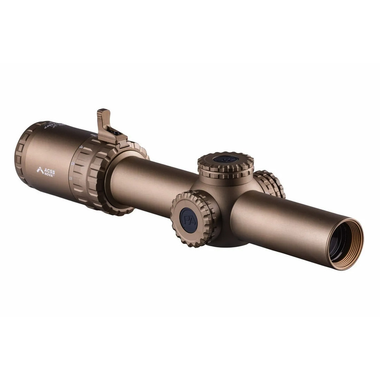 Luneta celownicza Primary Arms SLx 1-6x24mm SFP Gen IV - Illuminated ACSS Nova Fiber Wire Reticle FDE