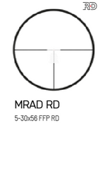 Luneta MeoPro R6 5-30x56 FFP RD (MIL) - MRadRD