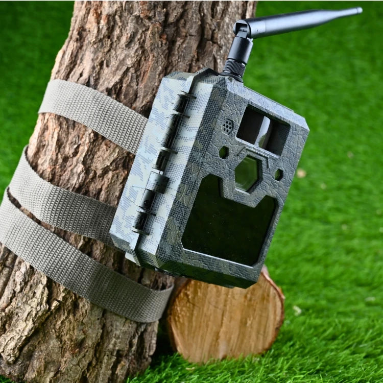 Zestaw Fotopułapka Icucam 5- 4G/LTE GSM12Mpx,52 diody IR, 40m doświetlenia, PL +Karta SD 32Gb +8xAA