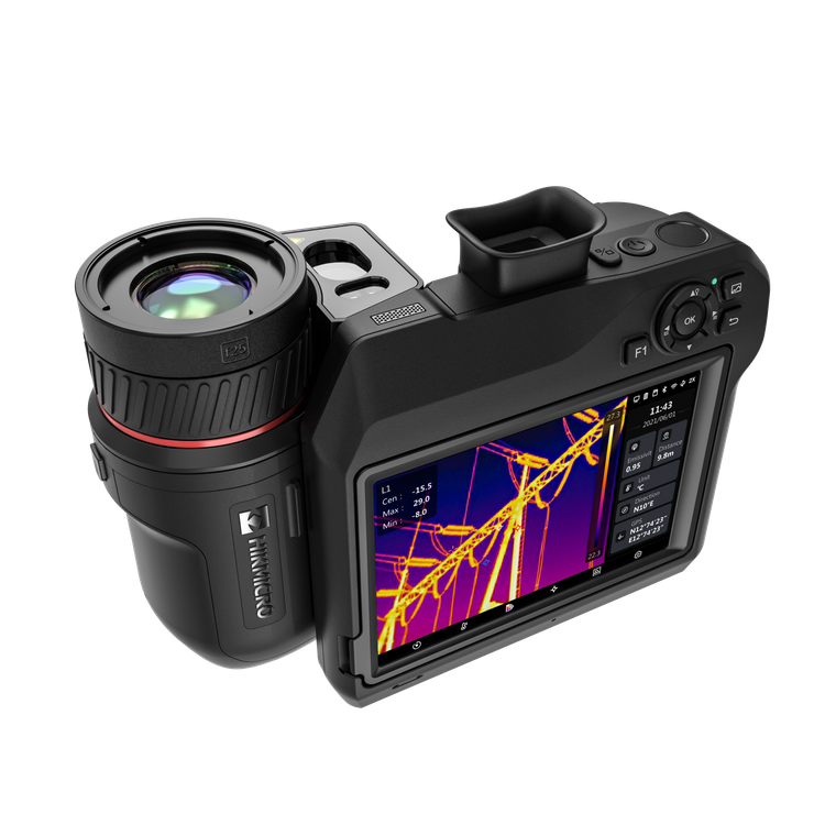 Kamera termowizyjna przemysłowa z dalmierzem termowizor HIKMICRO SP60-L25