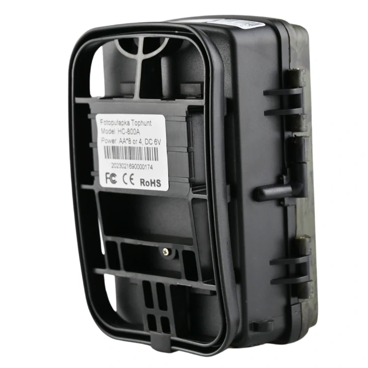 Zestaw Fotopułapka kamera leśna TOPHUNT HC800A FHD 42xIR 16MPX + Karta SD 32 GB +8xAA