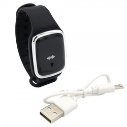 Zegarek Opaska Odstraszająca Komary Czarna M2