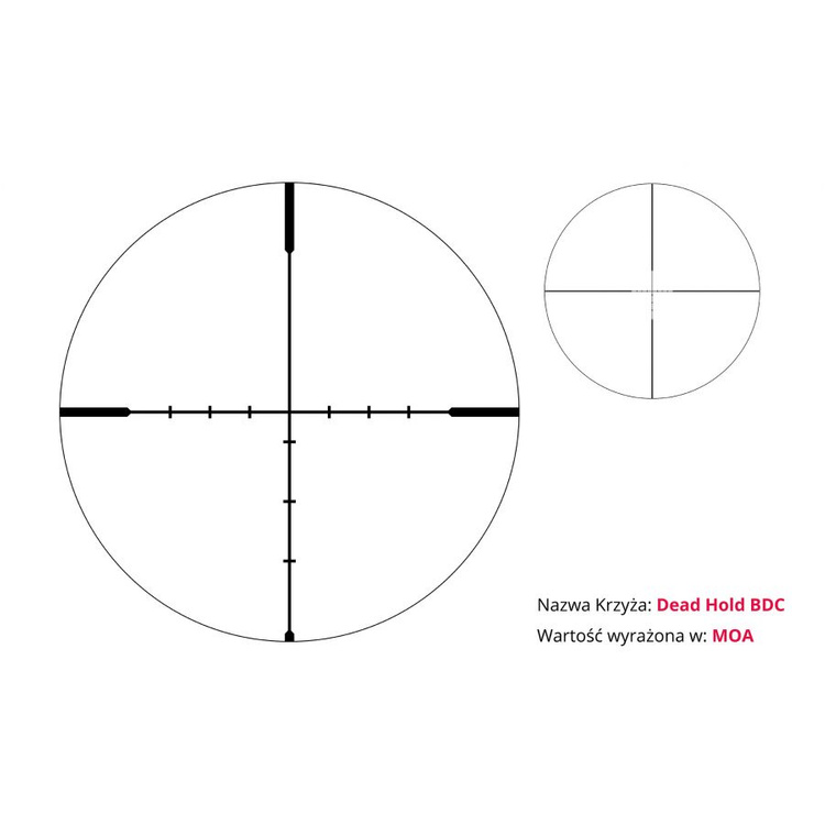 Luneta Vortex Diamondback 1.75-5x32 1" BDC