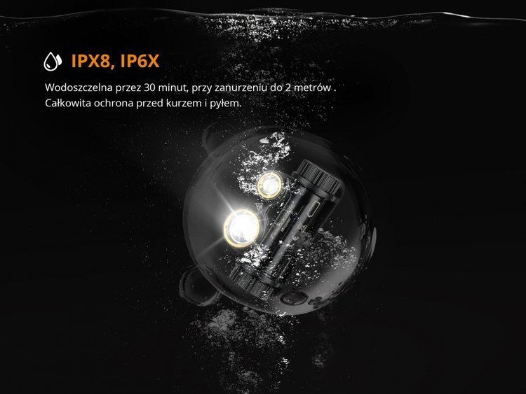 Latarka diodowa Fenix HM65R czołówka