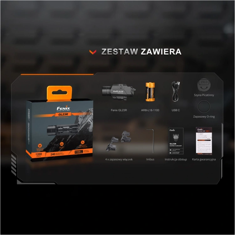 Latarka taktyczna Fenix GL23R