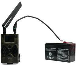 Akumulator do Fotopułapka HC-300M ładowanie zestaw