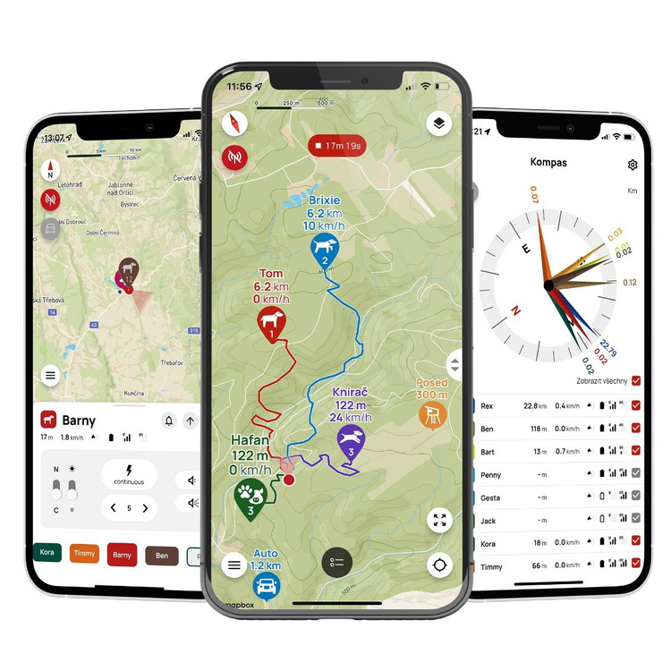 Obroża dla kolejnego psa DOGTRACE DOG GPS X30