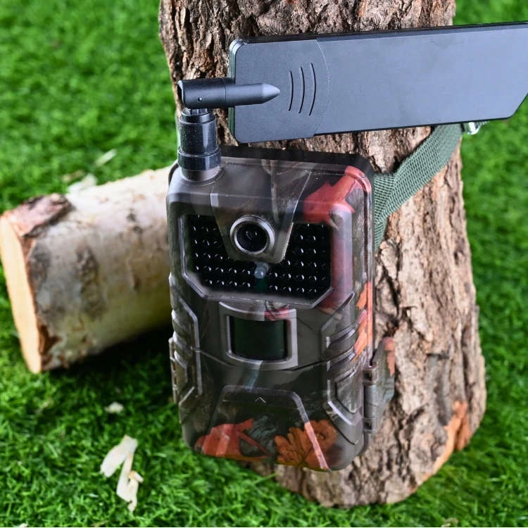 Zestaw Fotopułapka Kamera Leśna HC-900LTE GSM 16MPX +Karta SD 32 GB +8xAA